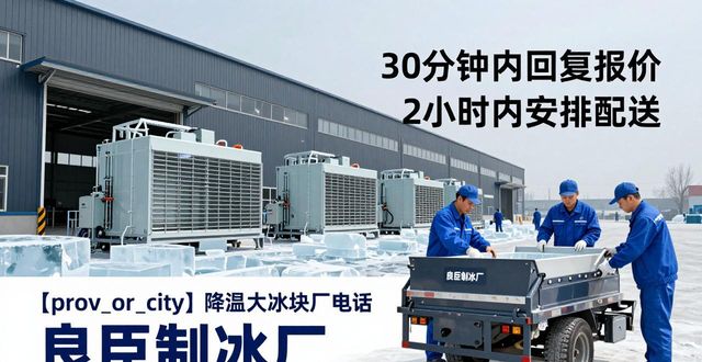 唐山降温大冰块厂电话 良臣制冰厂