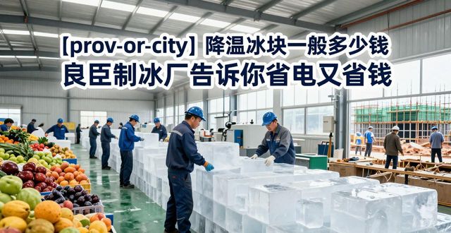唐山降温冰块一般多少钱 良臣制冰厂告诉你省电又省钱