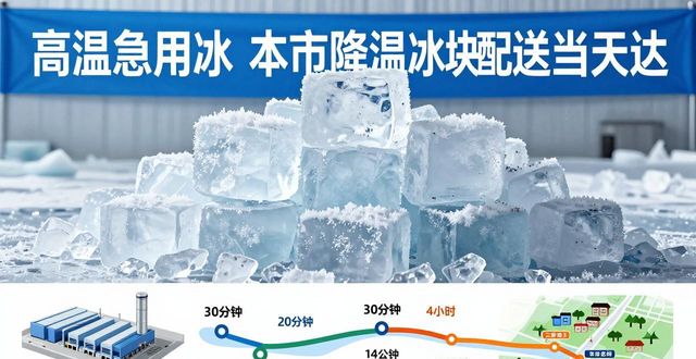 降温冰块配送流程_高效靠谱冰块运输_唐山降温冰块配送